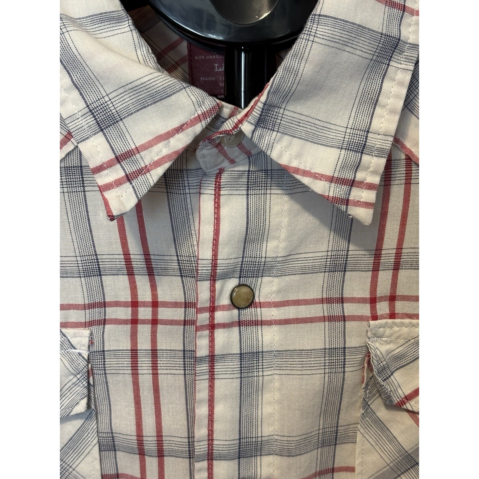 Vintage Mens Large Wrangler Western Fashion Pearl Snap Shirt Rn 130273 Ca55394